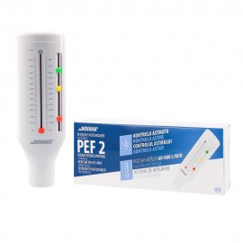 Spirometru portabil Novama PEF 2, peak flow meter, pentru adulti, certificat, realizat din ABS, ideal pentru uz casnic sau in cabinetele de specialitate